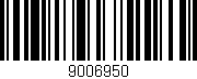Código de barras (EAN, GTIN, SKU, ISBN): '9006950'