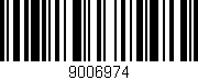 Código de barras (EAN, GTIN, SKU, ISBN): '9006974'