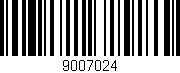 Código de barras (EAN, GTIN, SKU, ISBN): '9007024'