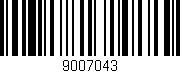 Código de barras (EAN, GTIN, SKU, ISBN): '9007043'