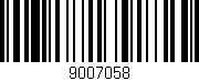 Código de barras (EAN, GTIN, SKU, ISBN): '9007058'
