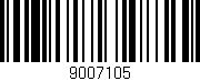 Código de barras (EAN, GTIN, SKU, ISBN): '9007105'