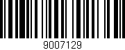 Código de barras (EAN, GTIN, SKU, ISBN): '9007129'