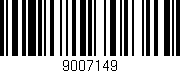 Código de barras (EAN, GTIN, SKU, ISBN): '9007149'