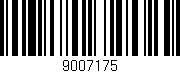 Código de barras (EAN, GTIN, SKU, ISBN): '9007175'