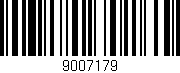 Código de barras (EAN, GTIN, SKU, ISBN): '9007179'