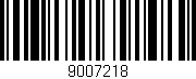 Código de barras (EAN, GTIN, SKU, ISBN): '9007218'