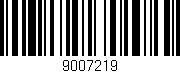 Código de barras (EAN, GTIN, SKU, ISBN): '9007219'