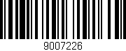 Código de barras (EAN, GTIN, SKU, ISBN): '9007226'