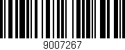 Código de barras (EAN, GTIN, SKU, ISBN): '9007267'