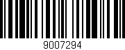 Código de barras (EAN, GTIN, SKU, ISBN): '9007294'