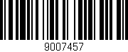 Código de barras (EAN, GTIN, SKU, ISBN): '9007457'