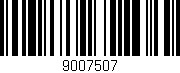 Código de barras (EAN, GTIN, SKU, ISBN): '9007507'