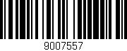 Código de barras (EAN, GTIN, SKU, ISBN): '9007557'