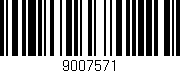 Código de barras (EAN, GTIN, SKU, ISBN): '9007571'