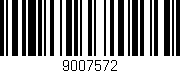 Código de barras (EAN, GTIN, SKU, ISBN): '9007572'