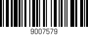 Código de barras (EAN, GTIN, SKU, ISBN): '9007579'