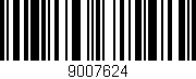 Código de barras (EAN, GTIN, SKU, ISBN): '9007624'