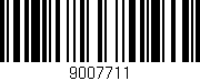 Código de barras (EAN, GTIN, SKU, ISBN): '9007711'
