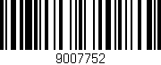 Código de barras (EAN, GTIN, SKU, ISBN): '9007752'