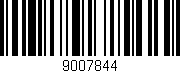 Código de barras (EAN, GTIN, SKU, ISBN): '9007844'