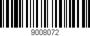 Código de barras (EAN, GTIN, SKU, ISBN): '9008072'