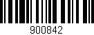 Código de barras (EAN, GTIN, SKU, ISBN): '900842'