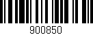 Código de barras (EAN, GTIN, SKU, ISBN): '900850'