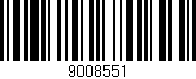 Código de barras (EAN, GTIN, SKU, ISBN): '9008551'