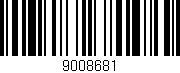 Código de barras (EAN, GTIN, SKU, ISBN): '9008681'