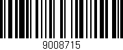Código de barras (EAN, GTIN, SKU, ISBN): '9008715'
