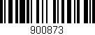 Código de barras (EAN, GTIN, SKU, ISBN): '900873'