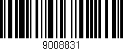 Código de barras (EAN, GTIN, SKU, ISBN): '9008831'
