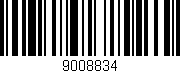 Código de barras (EAN, GTIN, SKU, ISBN): '9008834'