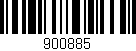 Código de barras (EAN, GTIN, SKU, ISBN): '900885'
