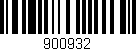 Código de barras (EAN, GTIN, SKU, ISBN): '900932'