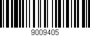 Código de barras (EAN, GTIN, SKU, ISBN): '9009405'
