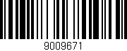Código de barras (EAN, GTIN, SKU, ISBN): '9009671'
