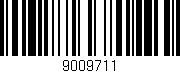 Código de barras (EAN, GTIN, SKU, ISBN): '9009711'