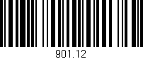 Código de barras (EAN, GTIN, SKU, ISBN): '901.12'