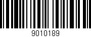 Código de barras (EAN, GTIN, SKU, ISBN): '9010189'