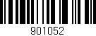 Código de barras (EAN, GTIN, SKU, ISBN): '901052'