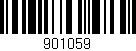 Código de barras (EAN, GTIN, SKU, ISBN): '901059'
