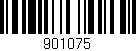 Código de barras (EAN, GTIN, SKU, ISBN): '901075'