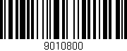 Código de barras (EAN, GTIN, SKU, ISBN): '9010800'