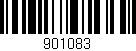 Código de barras (EAN, GTIN, SKU, ISBN): '901083'