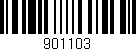 Código de barras (EAN, GTIN, SKU, ISBN): '901103'
