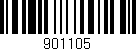 Código de barras (EAN, GTIN, SKU, ISBN): '901105'