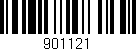 Código de barras (EAN, GTIN, SKU, ISBN): '901121'