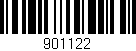 Código de barras (EAN, GTIN, SKU, ISBN): '901122'